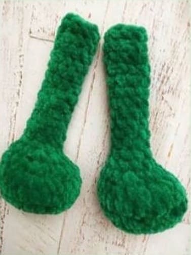 Crochet Frog PDF Amigurumi Free Pattern Legs