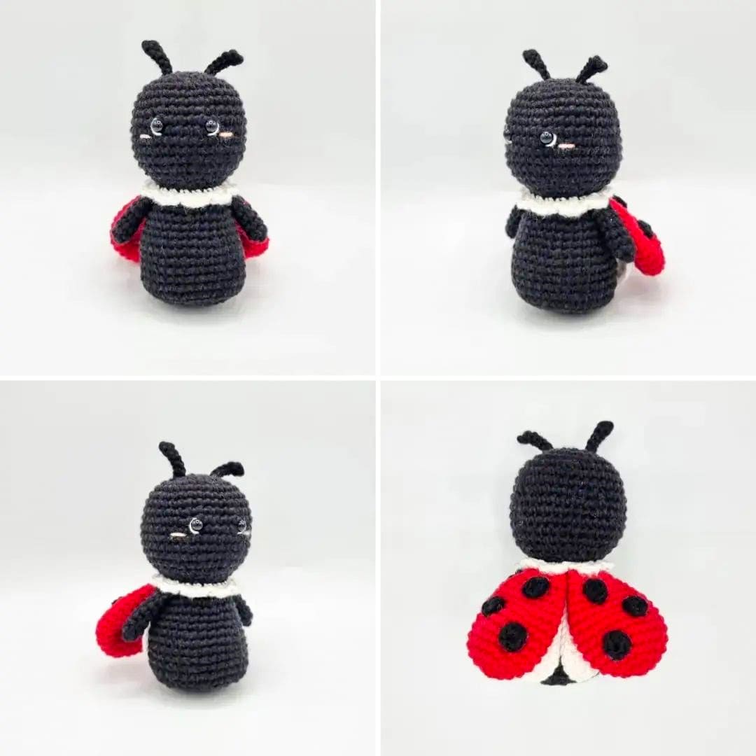 Crochet Ladybird PDF Amigurumi Free Pattern 3