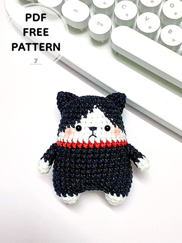 Crochet Little Cat PDF Amigurumi Free Pattern
