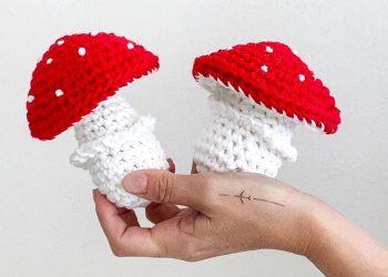 Crochet Mushroom PDF Amigurumi Free Pattern