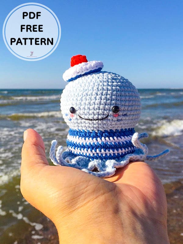 Crochet Octopus PDF Amigurumi Free Pattern 1 1
