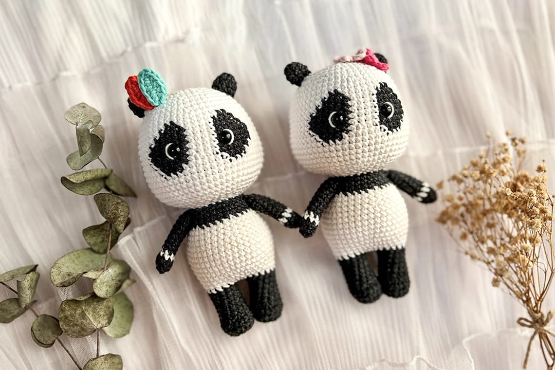 Crochet Panda Pdf Amigurumi Free Pattern - 500+ Pdf Passo A Passo 