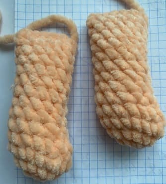 Crochet Plush Bunny PDF Amigurumi Free Pattern Arm
