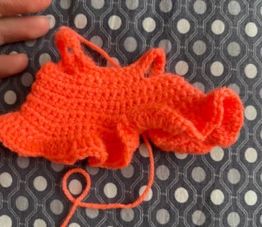 Crochet Plush Bunny PDF Amigurumi Free Pattern Dress 2