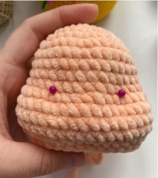 Crochet Plush Bunny PDF Amigurumi Free Pattern Head 1