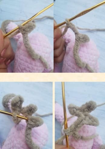 Crochet Plush Giraffe PDF Amigurumi Free Pattern 17
