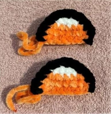 Crochet Plush Tiger PDF Amigurumi Free Pattern Ears 1