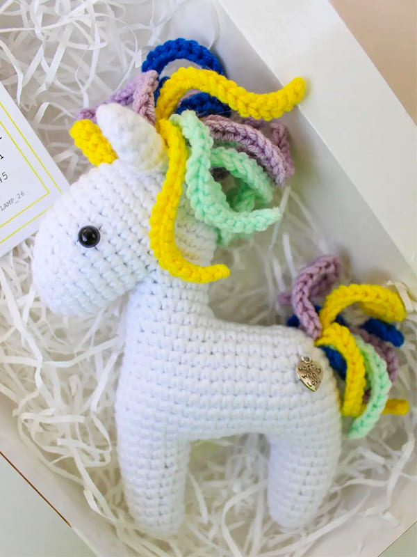 Crochet Unicorn PDF Amigurumi Free Pattern 1