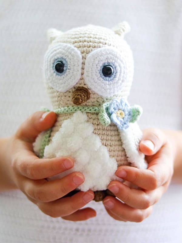 Cute Crochet Owl PDF Amigurumi Free Pattern 2