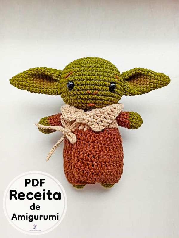 PDF Croche Bebe Yoda Receita De Amigurumi Gratis