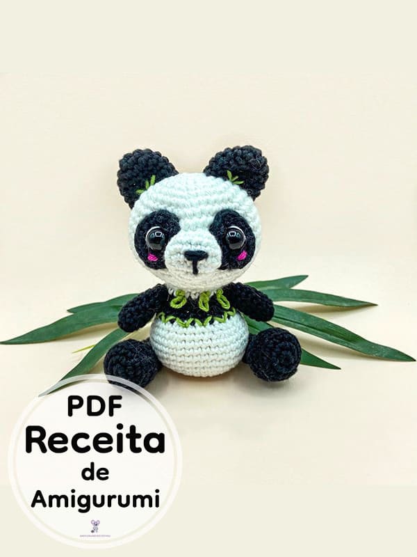PDF Croche Panda Mao Receita De Amigurumi Gratis