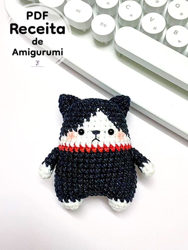 PDF Croche Pequena Gato Receita De Amigurumi Gratis 1