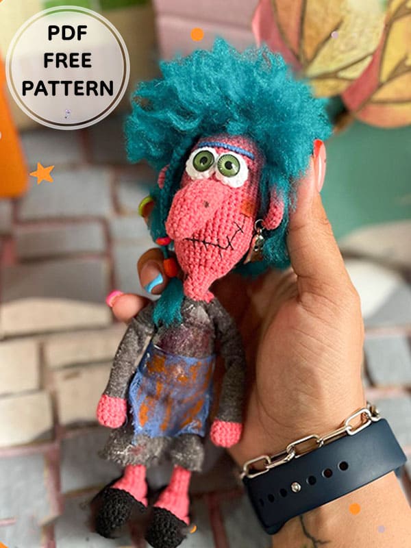 PDF Crochet Doll Paiji Amigurumi Free Pattern 2
