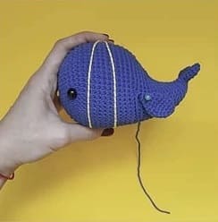 PDF Crochet Flying Whale Amigurumi Free Pattern Balloons3