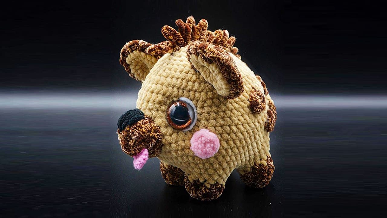 Crochet Baby Hyena PDF Amigurumi Free Pattern 14