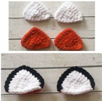 Crochet Baby Tiger PDF Amigurumi Free Pattern Ears 1