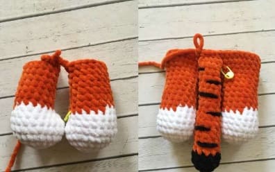 Crochet Baby Tiger PDF Amigurumi Free Pattern Tail 2