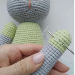 Crochet Bunny Lucy PDF Amigurumi Free Pattern 21