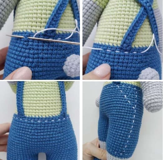 Crochet Bunny Lucy PDF Amigurumi Free Pattern 31