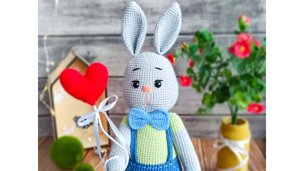 Crochet Bunny Lucy PDF Amigurumi Free Pattern 32