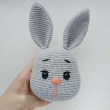 Crochet Bunny Lucy PDF Amigurumi Free Pattern Ears 3