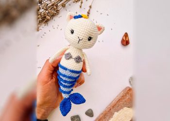 Crochet Cat Mermaid PDF Amigurumi Free Pattern