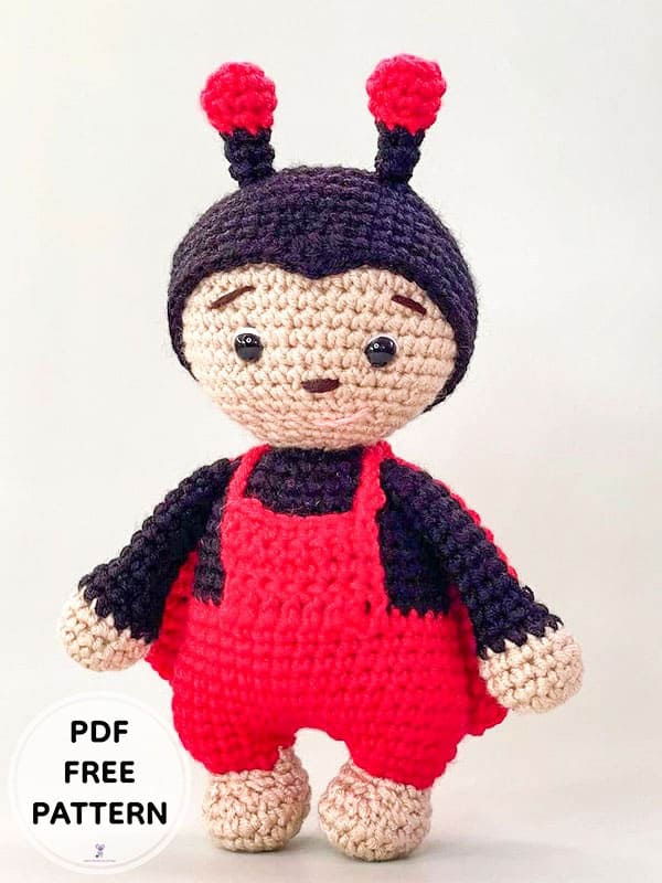 Crochet Cute Ladybug PDF Amigurumi Free Pattern