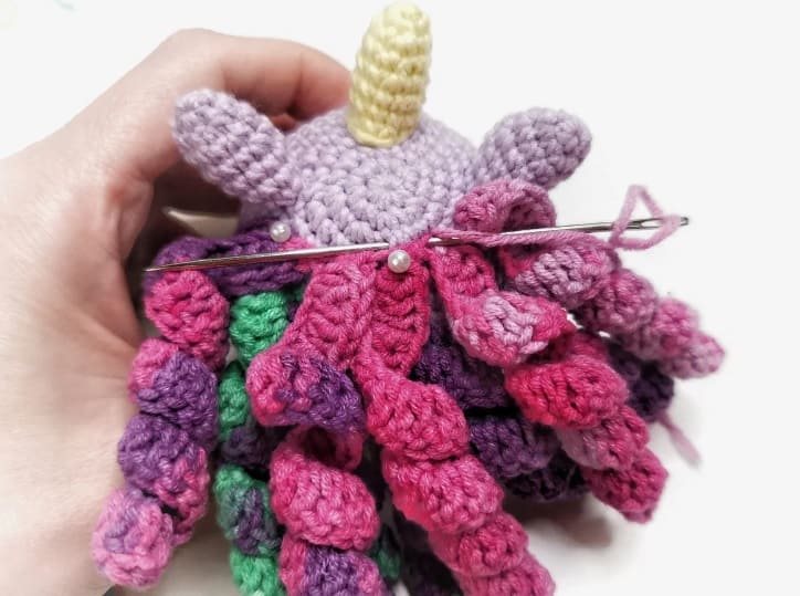 Crochet Cute Unicorn PDF Amigurumi Free Pattern Mane 6