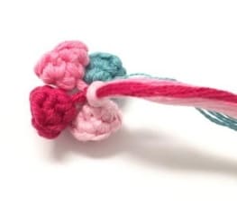 Crochet Doll Chloe PDF Amigurumi Free Pattern Flowers 1