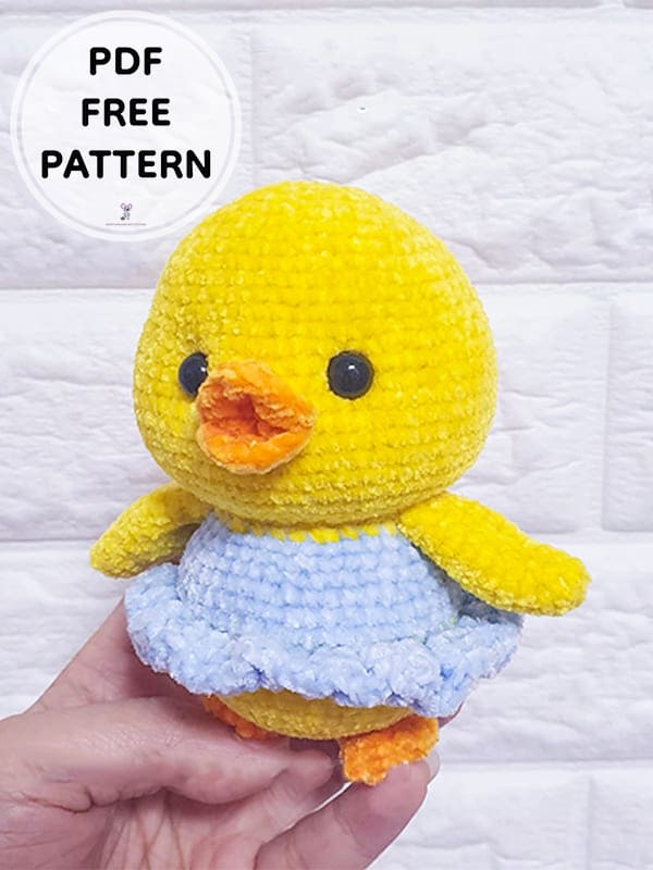 Crochet Duckie PDF Amigurumi Free Pattern