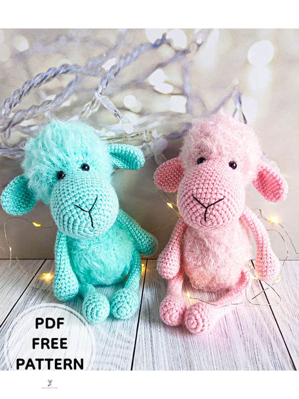 Crochet Easy Sheep Amigurumi PDF Free Pattern