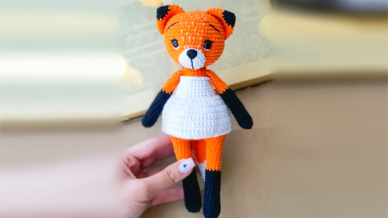Crochet Fox PDF Amigurumi Free Pattern 4