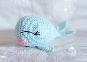 Crochet Happy Whale PDF Amigurumi Free Pattern