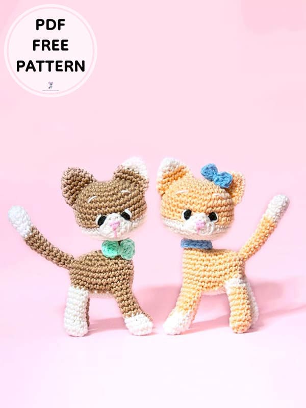 Crochet Kitten PDF Amigurumi Free Pattern