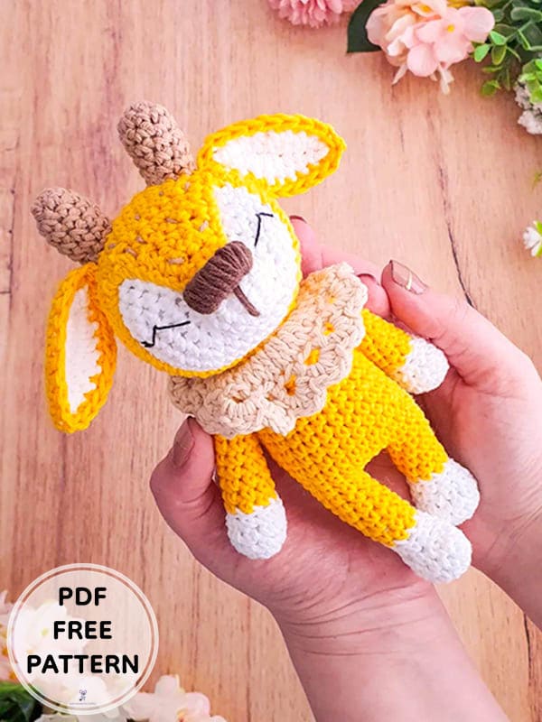 Crochet Little Deer Amigurumi PDF Free Pattern 4