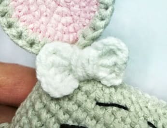 Crochet Little Mouse PDF Amigurumi Free Pattern Bow Tie