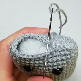 Crochet Little Mouse PDF Amigurumi Free Pattern Legs2