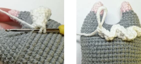 Crochet Little Mouse PDF Amigurumi Free Pattern Skirt