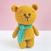 Crochet Mini Bear PDF Amigurumi Free Pattern 1 1 75x75
