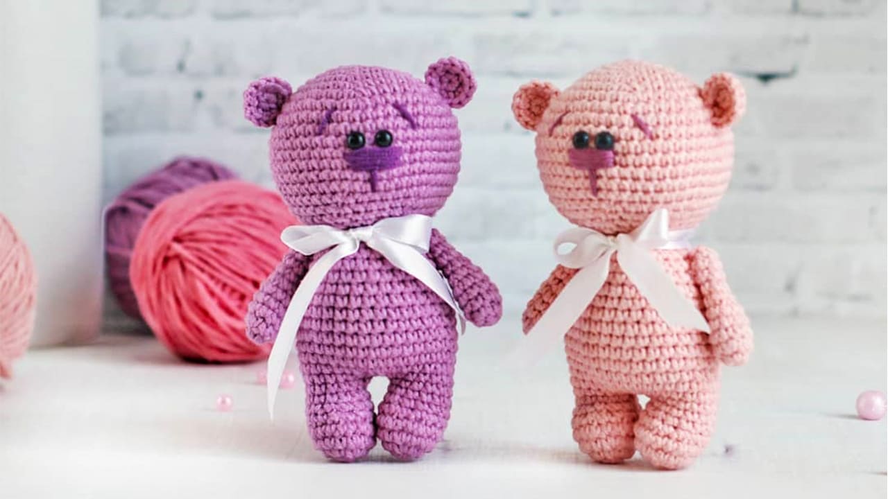 Crochet Mini Bear PDF Amigurumi Free Pattern 2