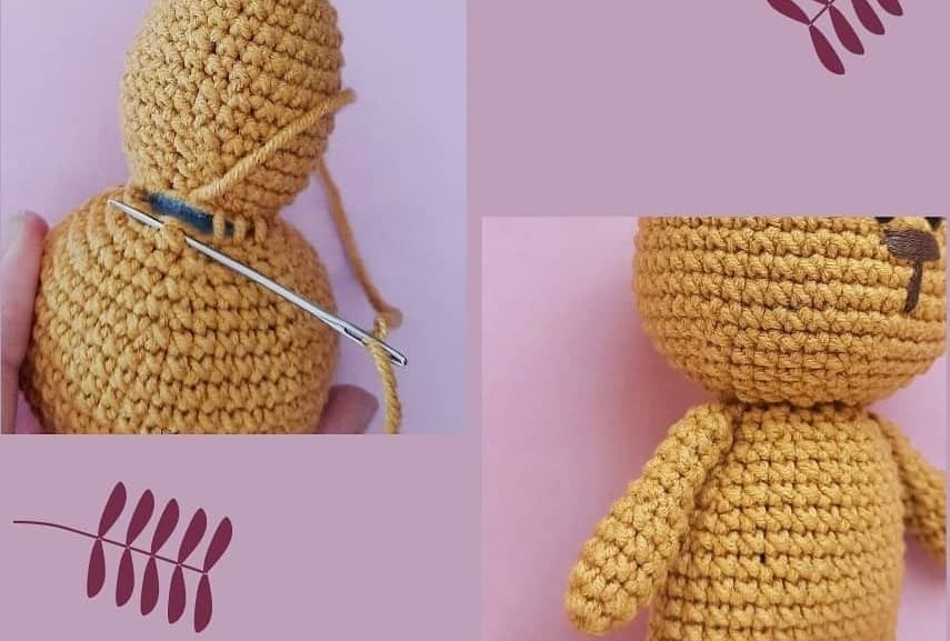 Crochet Mini Bear PDF Amigurumi Free Pattern 8 1
