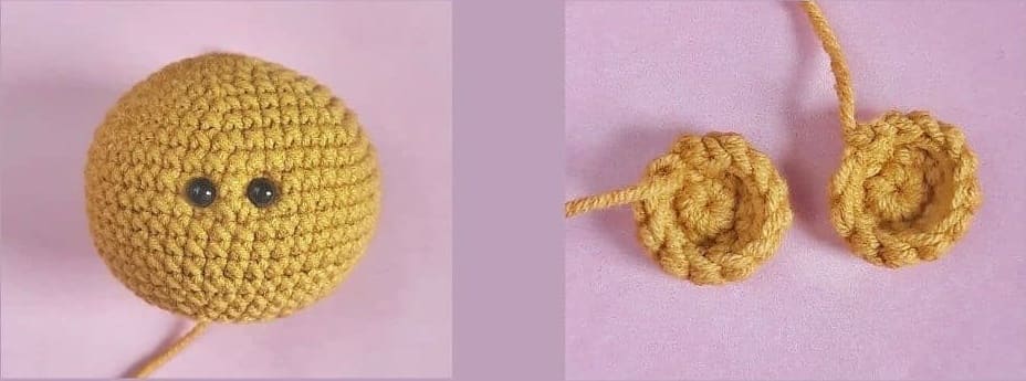 Crochet Mini Bear PDF Amigurumi Free Pattern Ears 1 1