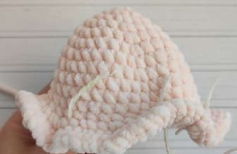Crochet Piglet Amigurumi Free PDF Pattern Head 2