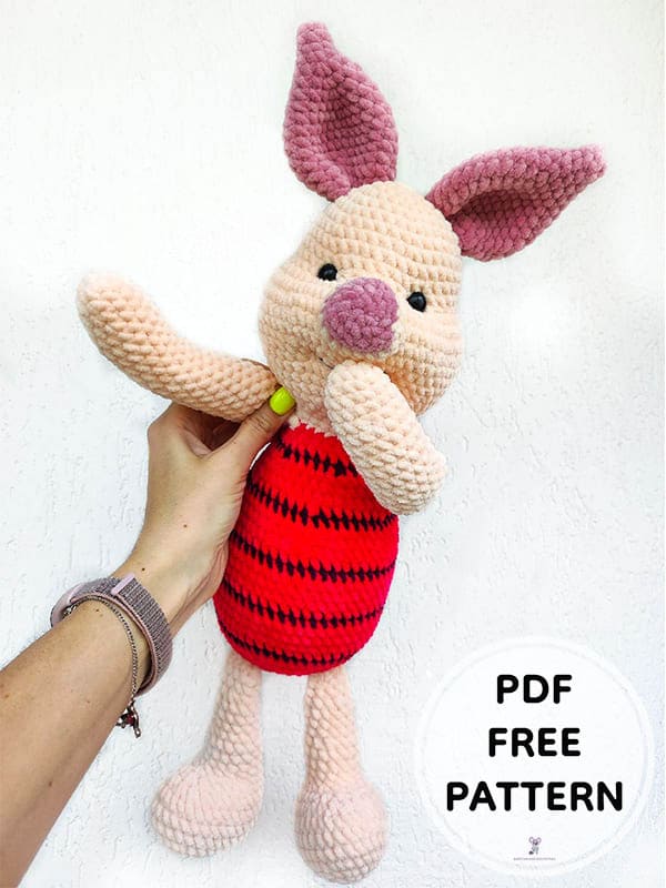 Crochet Piglet Amigurumi Free PDF Pattern