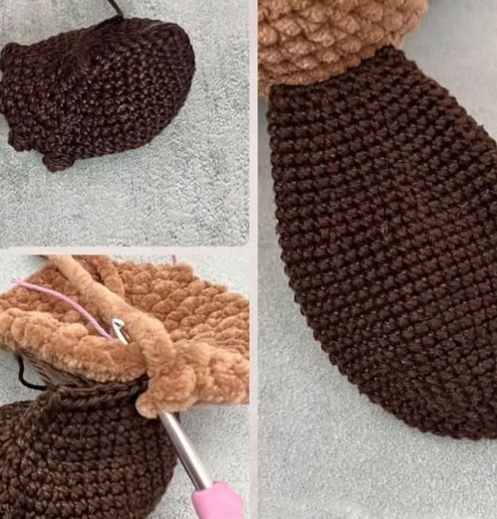 Crochet Plush Beaver PDF Free Amigurumi Pattern Assembly2 1