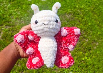 Crochet Plush Butterfly PDF Amigurumi Free Pattern