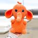 Crochet Plush Elephant Eleanor PDF Amigurumi Free Pattern 4 75x75