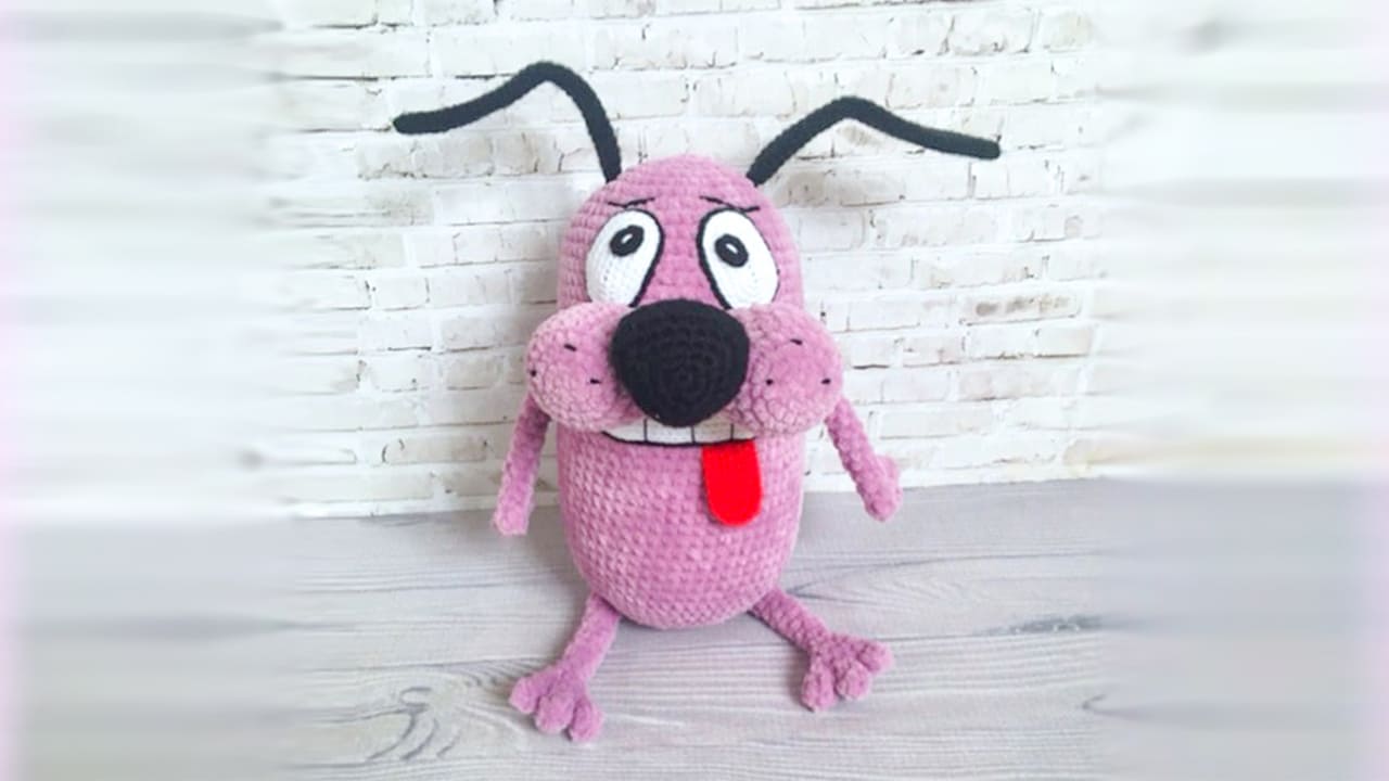 Crochet Scared Dog PDF Amigurumi Free Pattern 4