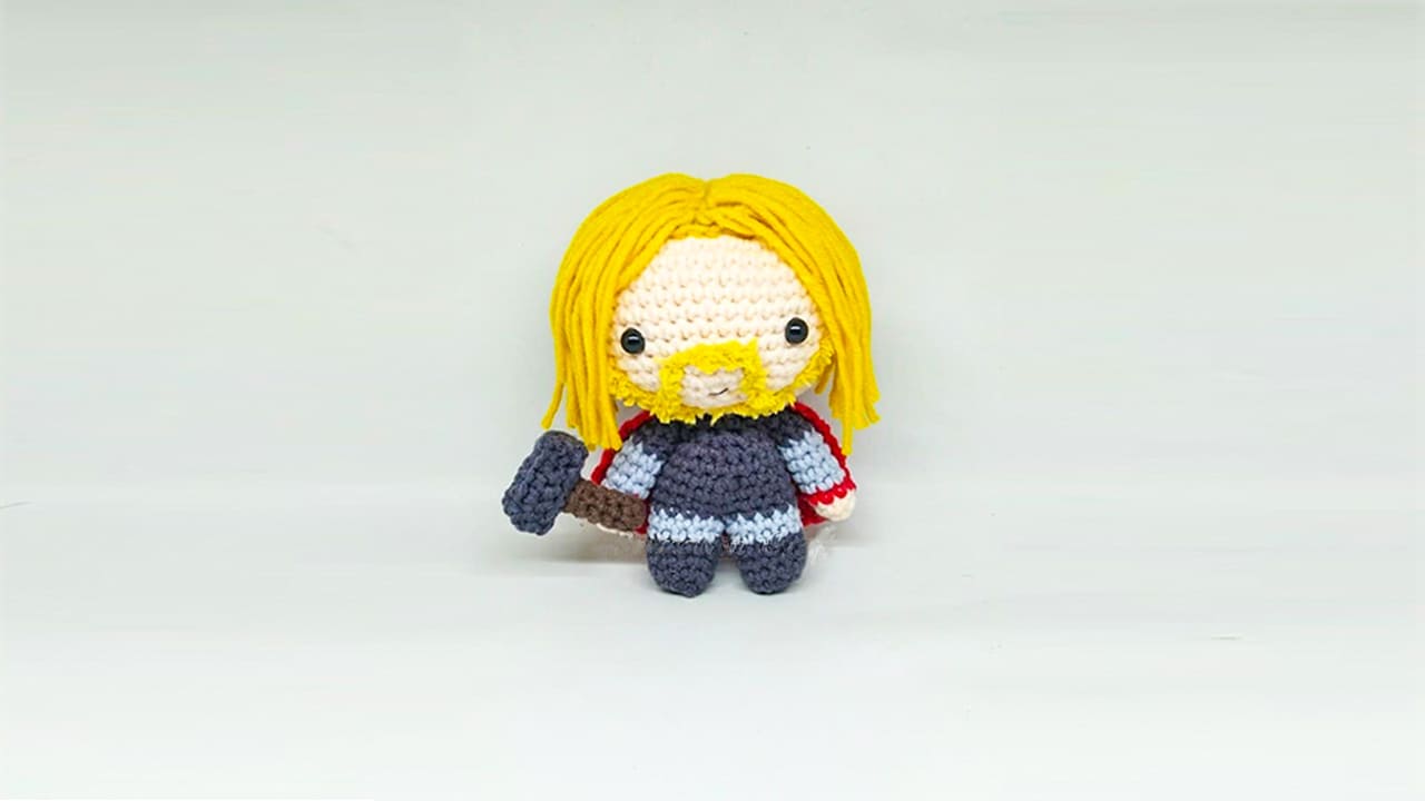 Crochet Thor Amigurumi Free PDF Pattern 1