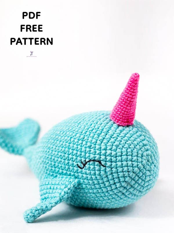 Crochet Unicorn Whale PDF Amigurumi Free Pattern 3 1